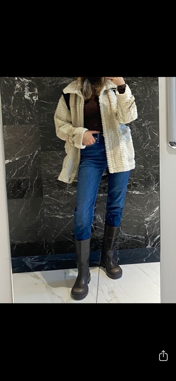 Lacivert Normal Boy Kadın Denim Pantolon bel 25 - Görsel 3