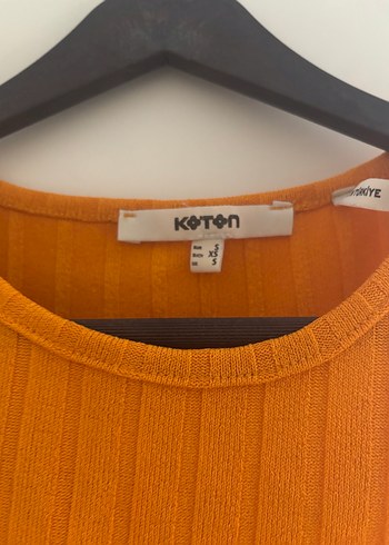 Turuncu Fitilli Kadın Atlet - Görsel 2