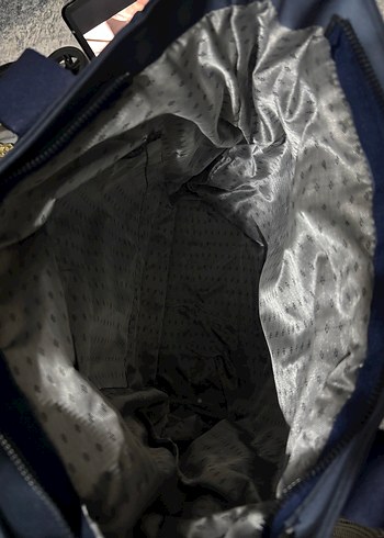 Mavi Deri Kadın Omuz Çantası - Görsel 3