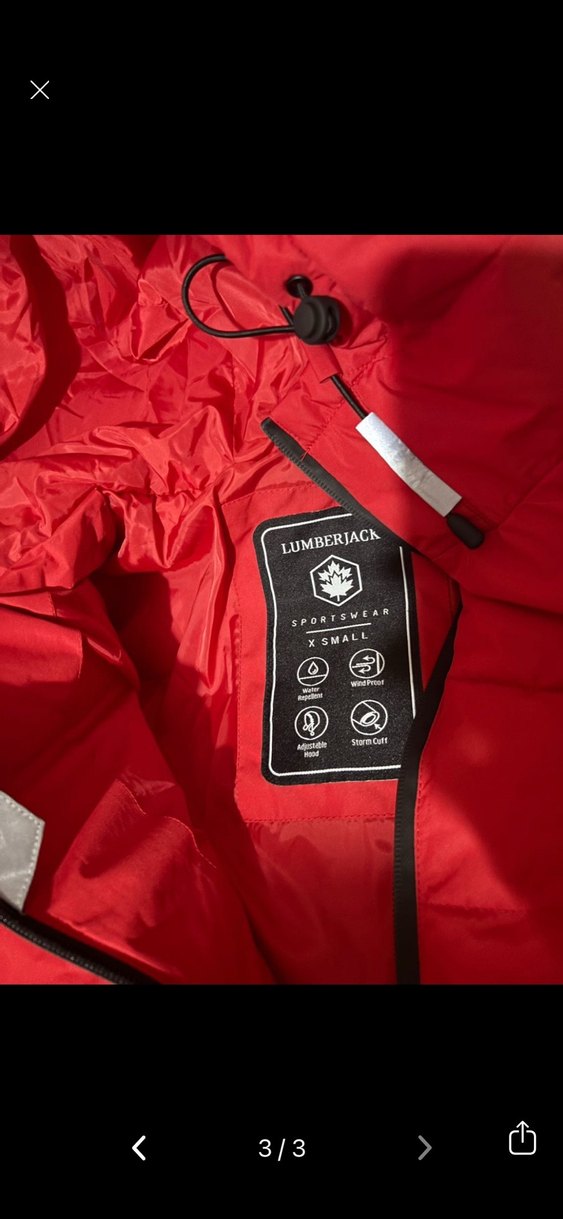 Lumberjack Kırmızı Kadın şişme Mont - Görsel 3