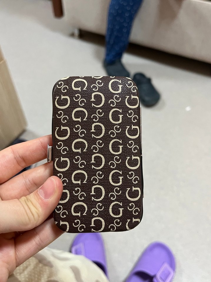 Kahverengi Metal Manikür ve Pedikür Seti - Görsel 2