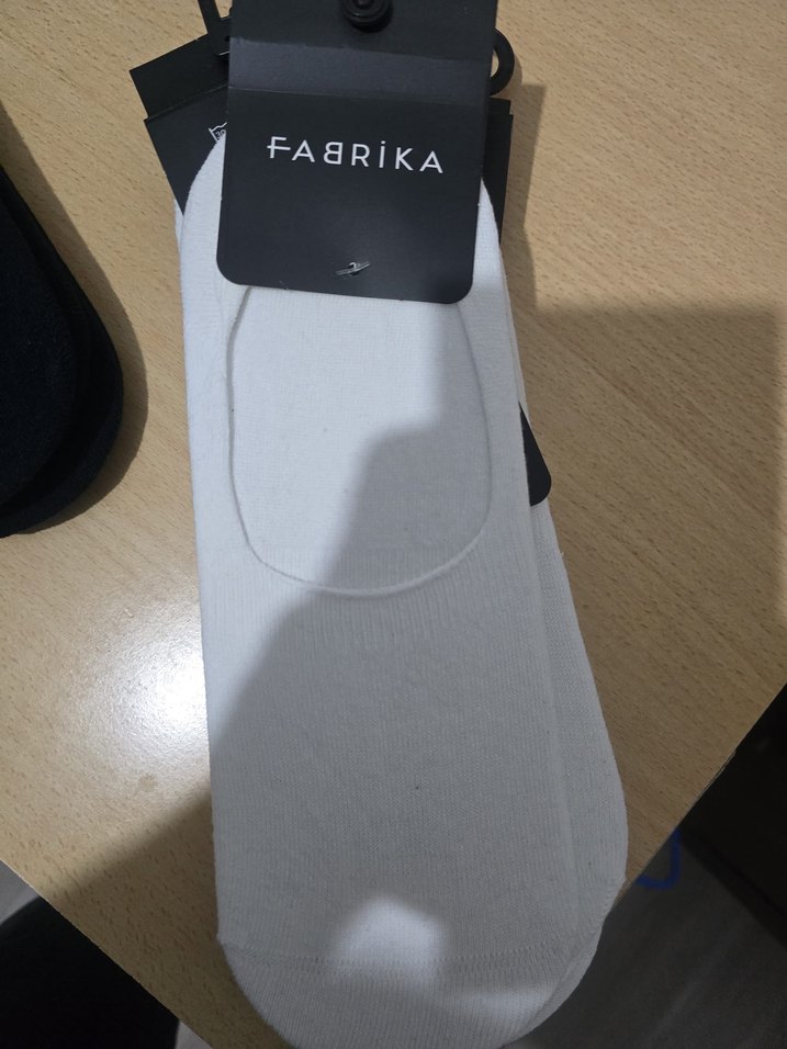 Erkek Beyaz Mini Çorap - Fabrika - Görsel 3