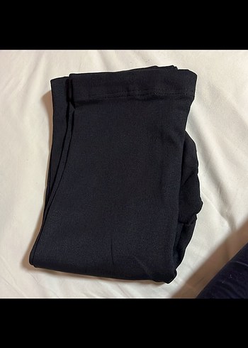 Unisex Termal Siyah Baskılı Tayt - Görsel 2