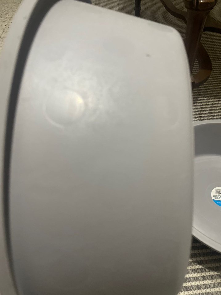 Gri Yuvarlak Gıda Kabı 2'li Set - Görsel 2