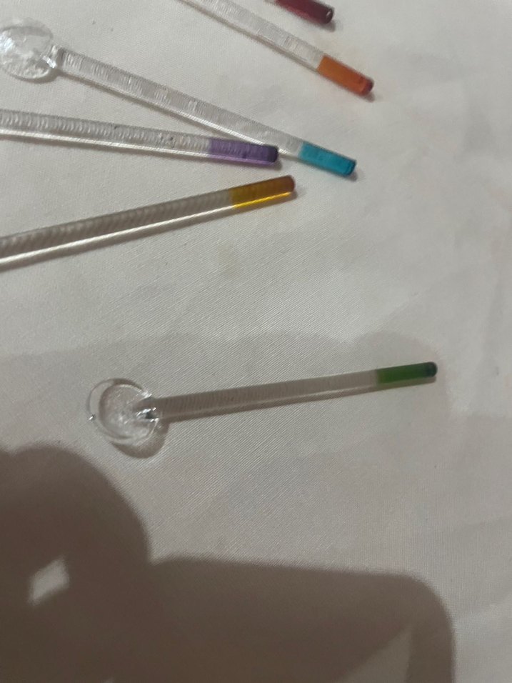 Renkli Uçlu Cam Kaşık Seti - Görsel 2