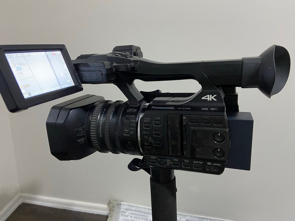 PANASONİC HC X1000 4K VİDEO KAMERA - Görsel 3