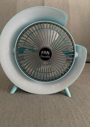 Mavi Taşınabilir Masa Fanı - Görsel 2