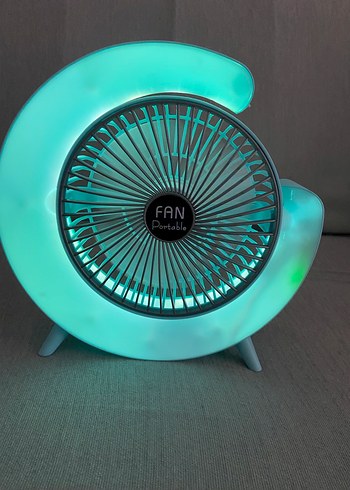 Mavi Taşınabilir Masa Fanı - Görsel 3
