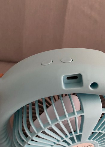 Mavi Taşınabilir Masa Fanı - Görsel 4