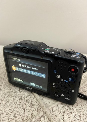 Canon Sx160 Ls Dijital Kamera, Siyah Gövde - Görsel 3