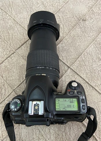 Nikon D80 Siyah Dijital Fotoğraf makinesi 18/135 lens - Görsel 2