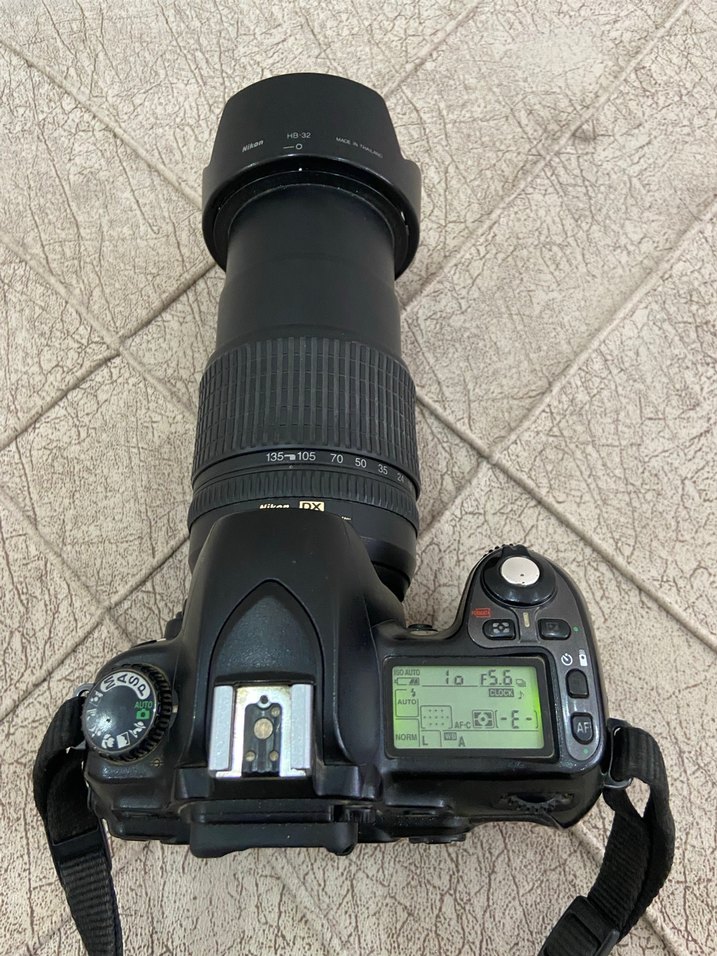 Nikon D80 Siyah Dijital Fotoğraf makinesi 18/135 lens - Görsel 2