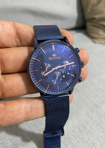 Bentini Mavi Erkek Saat - Görsel 3