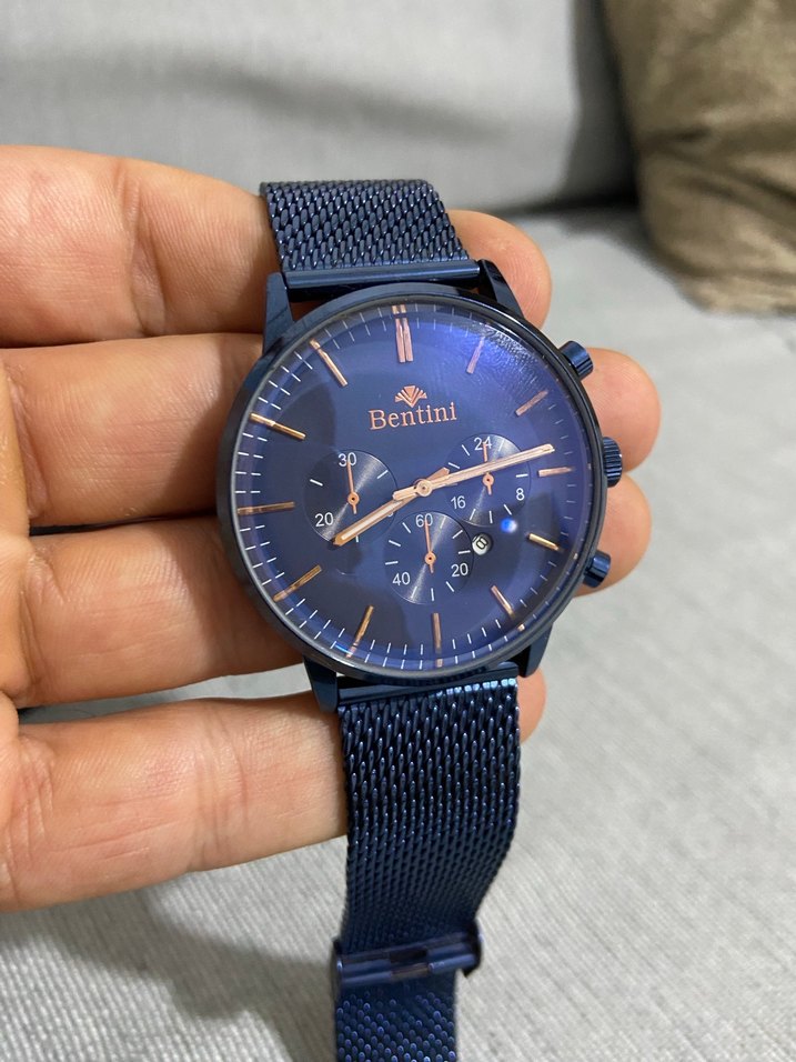 Bentini Mavi Erkek Saat - Görsel 3