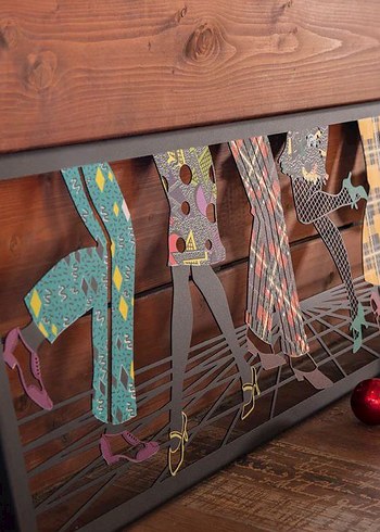 RETRO METAL ÇERÇEVE TABLO - Görsel 4