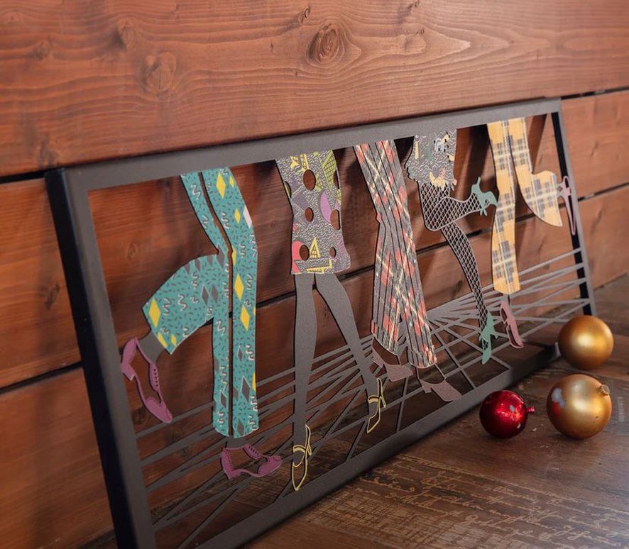 RETRO METAL ÇERÇEVE TABLO - Görsel 4