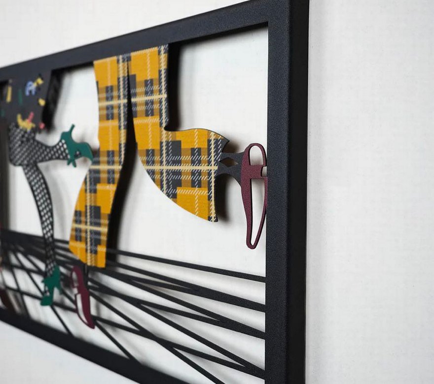 RETRO METAL ÇERÇEVE TABLO - Görsel 2