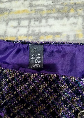 Zara Mor Örgü Midi Elbise - Görsel 5