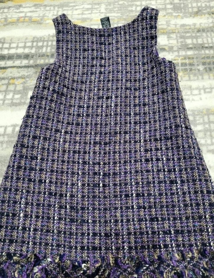 Zara Mor Örgü Midi Elbise - Görsel 3