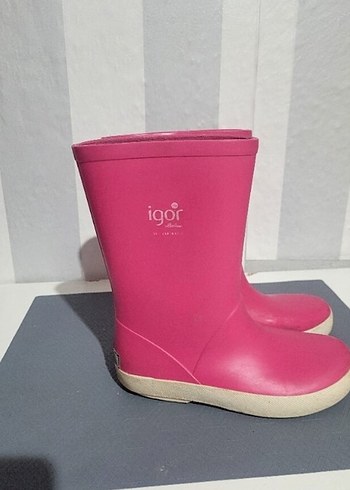 Pembe Kız Çocuk Lastik Bot - Görsel 3