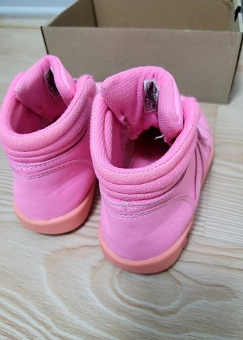 Kız Çocuk Pembe Cırtlı Spor Ayakkabı - Görsel 3