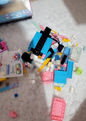 Sluban Kızlar için Pastel Renkli Lego Seti - Görsel 3