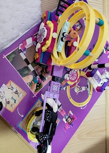 LEGO Friends Mor Atlı Dönme Dolap Seti - Görsel 2