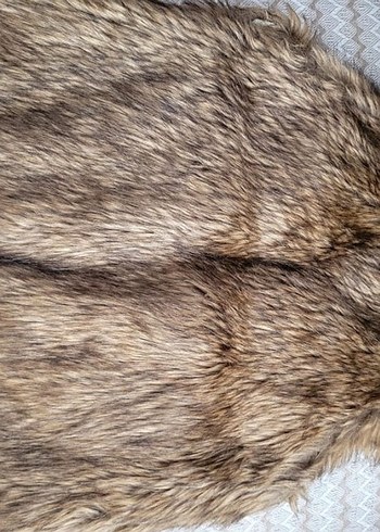 Kahverengi Kürk Detaylı Kadın Yelek - Görsel 3