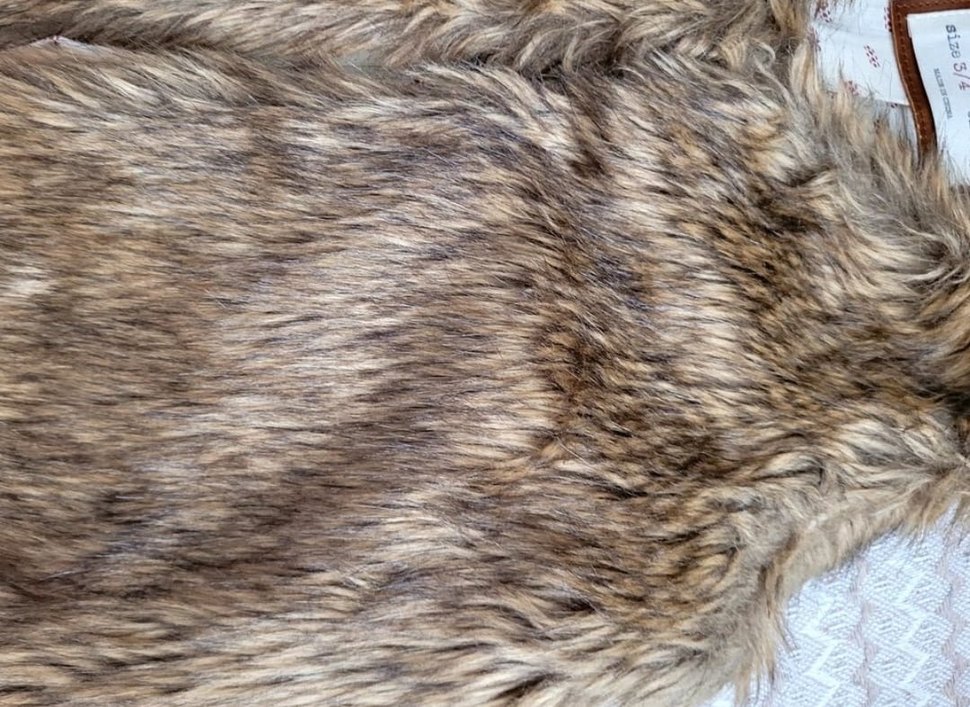 Kahverengi Kürk Detaylı Kadın Yelek - Görsel 2