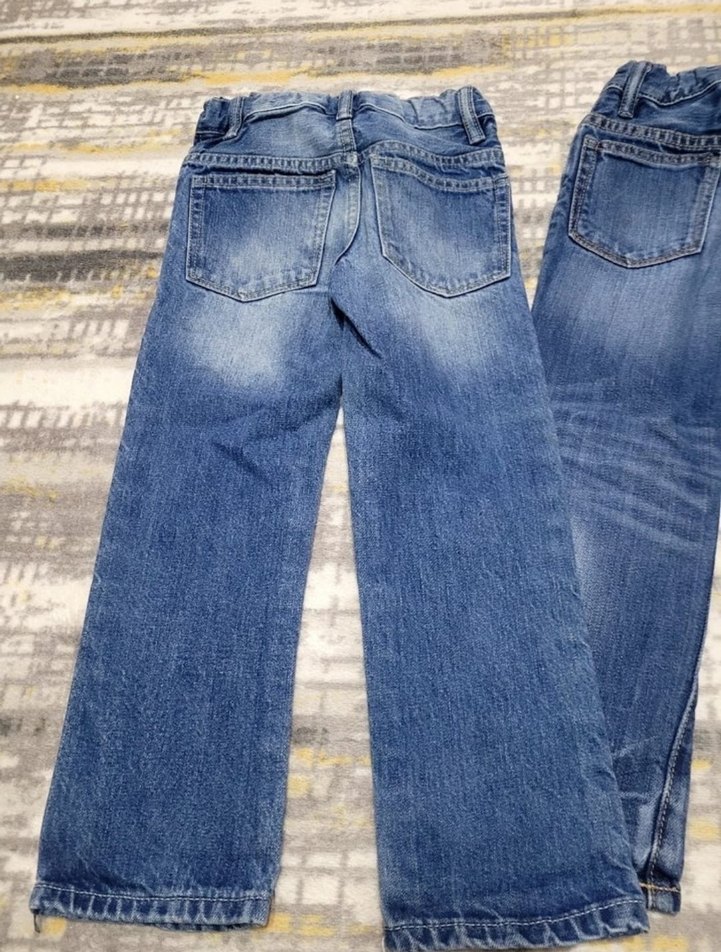 2adet GAP Erkek Çocuk Gri Mavi Denim Pantolon - Görsel 3