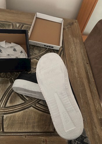 Us polo siyah sneaker - Görsel 3