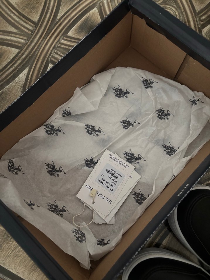 Us polo siyah sneaker - Görsel 2