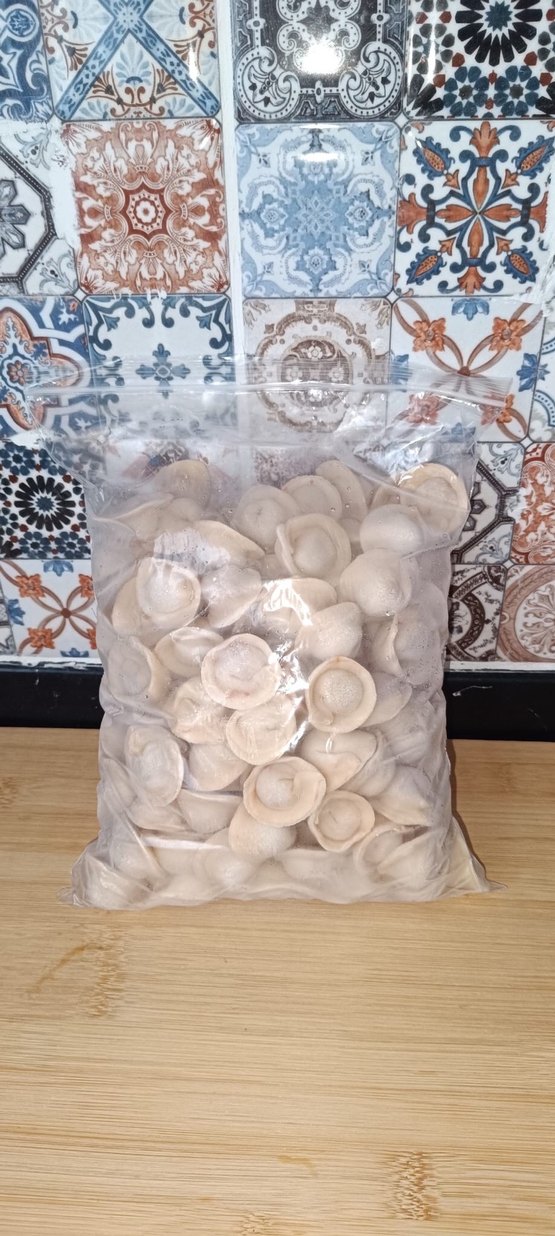 Şeffaf Dondurulmuş Mantı Paketi - Görsel 2