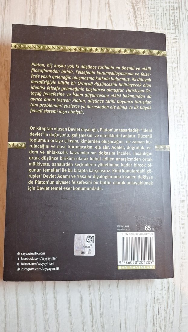 Platon Devlet Kitabı - Tam Metin - Görsel 2