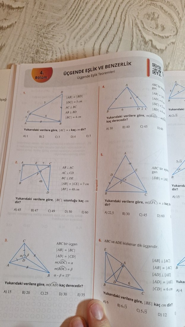 Geometri-I ve TRİ-II Soru Bankası Seti - Görsel 2