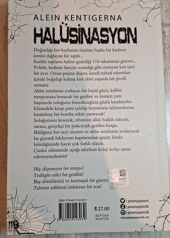 Halüsinasyon - Alein Kentigerna, 19. Baskı - Görsel 2