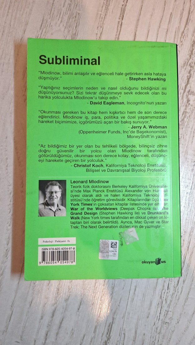 Subliminal - Bilinçdışınız Davranışları Yönetir - Görsel 2