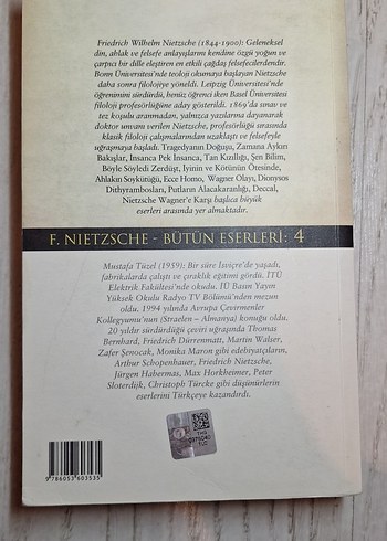 Böyle Söyledi Zerdüşt - Friedrich Nietzsche - Görsel 2