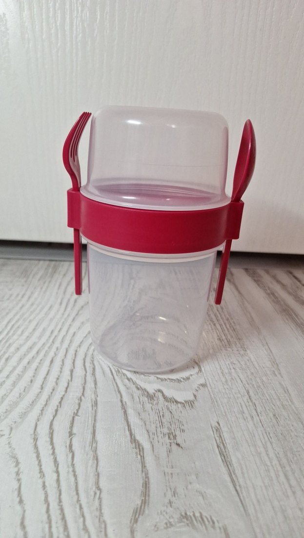 Pembe Kellogg's Renkli beslenme kabı - Görsel 2