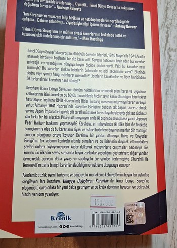 Dünyayı Değiştiren Kararlar - Ian Kershaw - Görsel 2