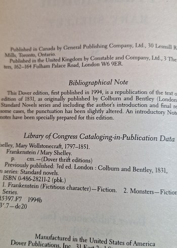 Frankenstein - Mary Shelley İngilizce kitap - Görsel 3