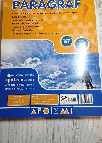 Paragraf Konu Anlatımlı Soru Bankası az kullanıldı - Görsel 2