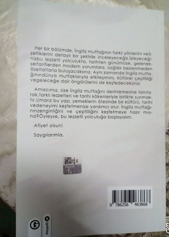 kitap, İngiliz mutfağı yemek tarifleri - Görsel 2