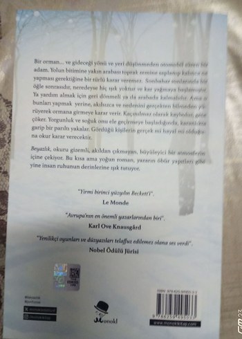 Beyazlık - Jon Fosse - Görsel 2