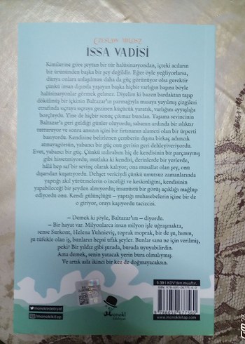 İssa Vadisi - Czeslaw Milosz - Görsel 2