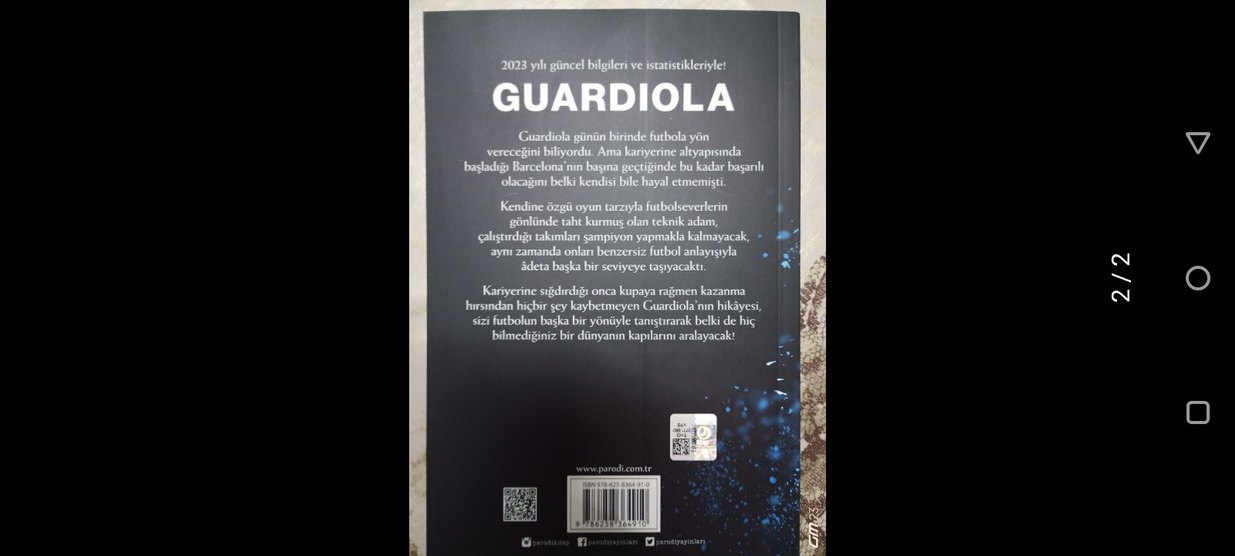 Sahanın Yıldızları Guardiola - Harry Coninx - Görsel 2