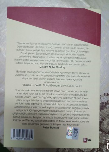Onurlu Kalkınma Kitabı - Tom G. Palmer & Matt Warner - Görsel 2