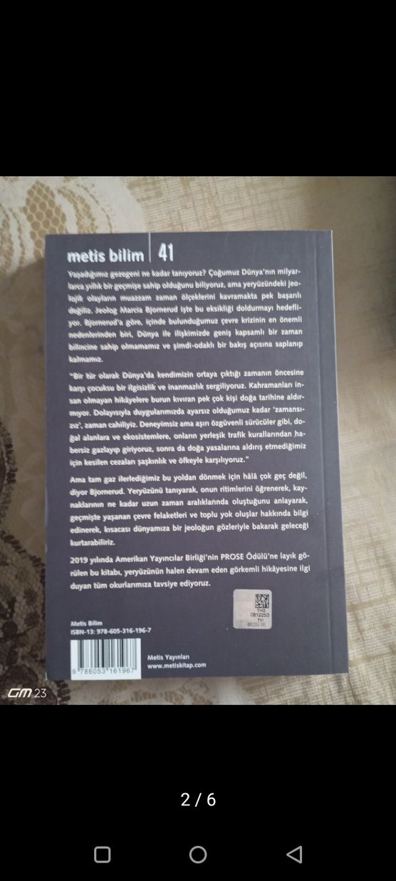 Yeryüzünün Zamanı - Marcia Bjornerud - Görsel 2