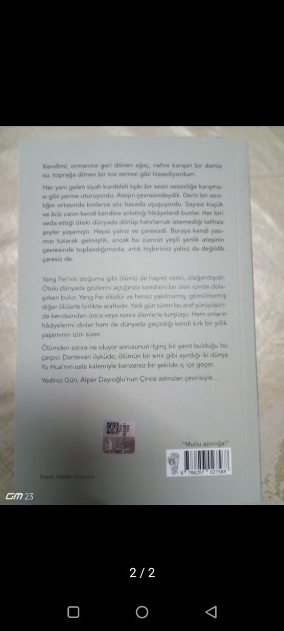 kitap - Yedinci Gün - Görsel 2