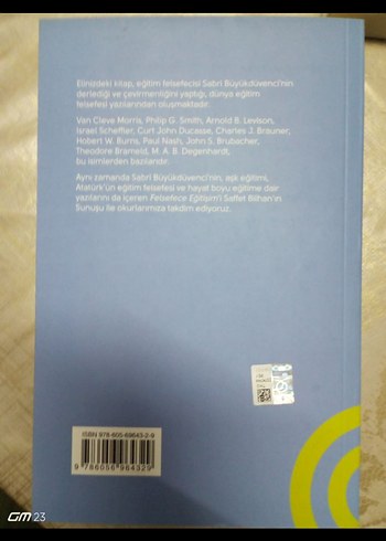 Felsefece Eğitişim Kitabı - Görsel 2